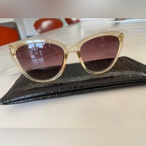Rachel Zoe sunglasses with case.